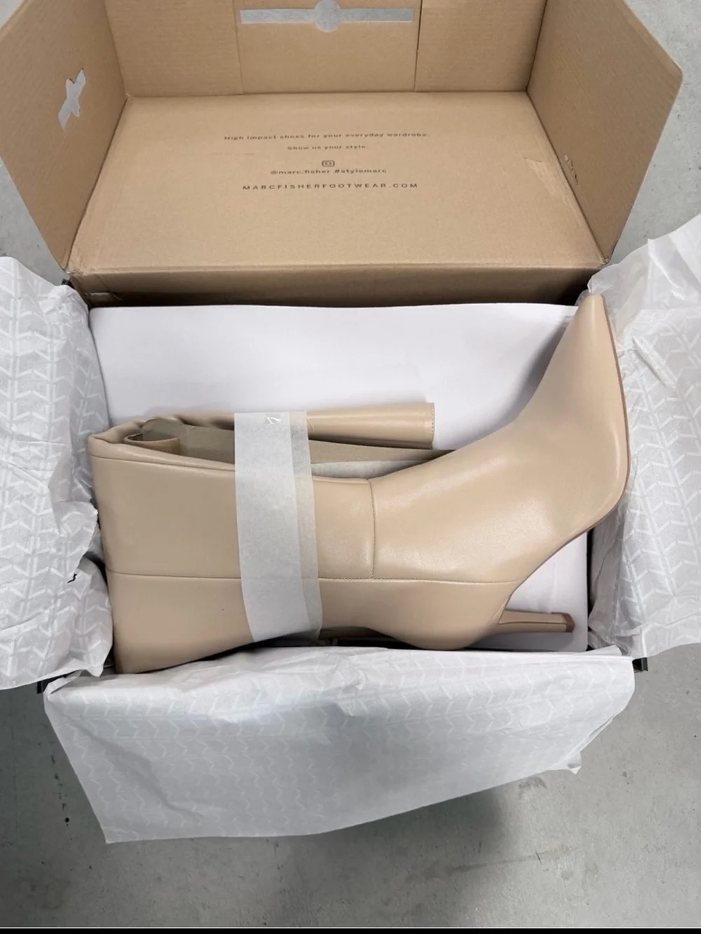 Marc Fisher LTD Genessa 2 Pointed Toe Over the Knee Boot NEW in box!